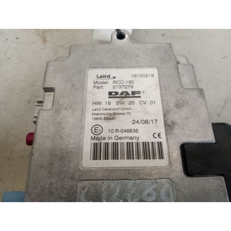 Recambio de modulo electronico para daf trucks xf 106 480 referencia OEM IAM 2137279 3