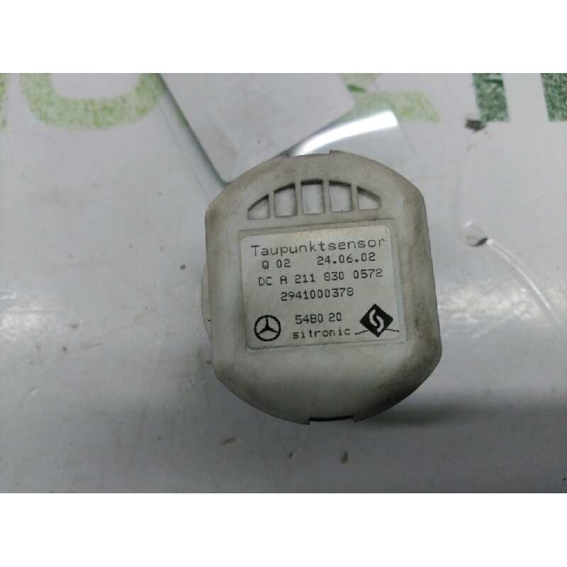 Recambio de sensor para mercedes-benz clase e (w211) berlina e 270 cdi (211.016) referencia OEM IAM A2118300572 TEMPERATURA 2941 - Negro 2