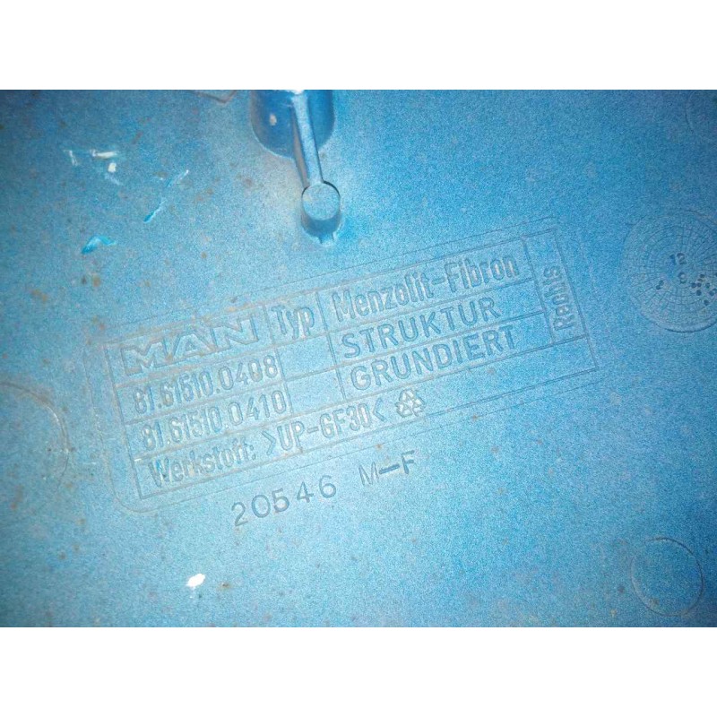 Recambio de moldura trasera cabina para man tgx 18.480 12.4 diesel referencia OEM IAM DERECHA - Azul 3