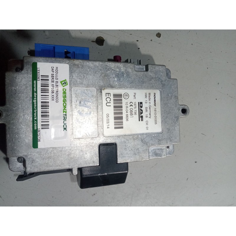 Recambio de modulo electronico para daf serie xf106.xxx referencia OEM IAM 1975736  