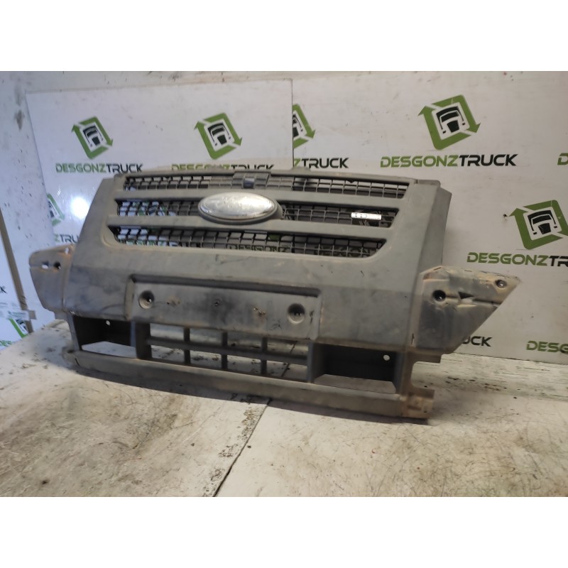 Recambio de paragolpes delantero para ford transit combi '06 ft 260 corto referencia OEM IAM   PARTE CENTRAL - Blanco 3