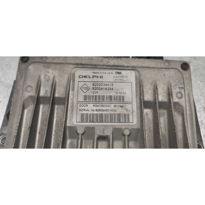 Recambio de centralita motor uce para renault megane ii classic berlina confort authentique referencia OEM IAM 8200334419 820041 - Gris 2