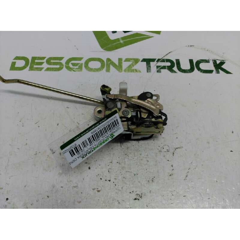 Recambio de cerradura puerta delantera derecha para hyundai atos (mx) live referencia OEM IAM 8132002010 - Amarillo 2