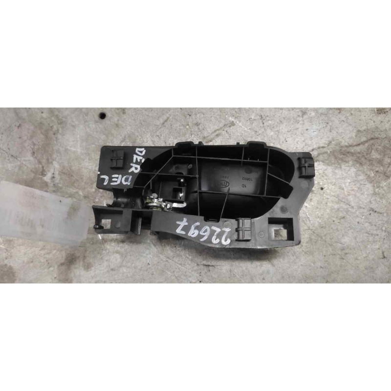 Recambio de maneta interior delantera derecha para peugeot 308 sport referencia OEM IAM 9660525380 - Gris 2