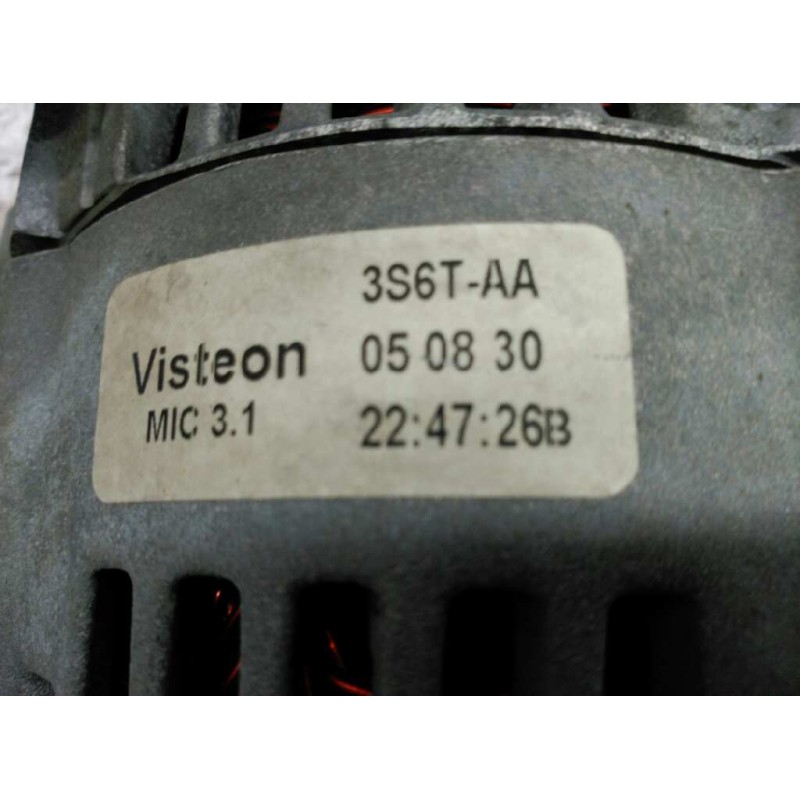 Recambio de alternador para ford fusion (cbk) ambiente referencia OEM IAM 3S6TAA VISTEON 4