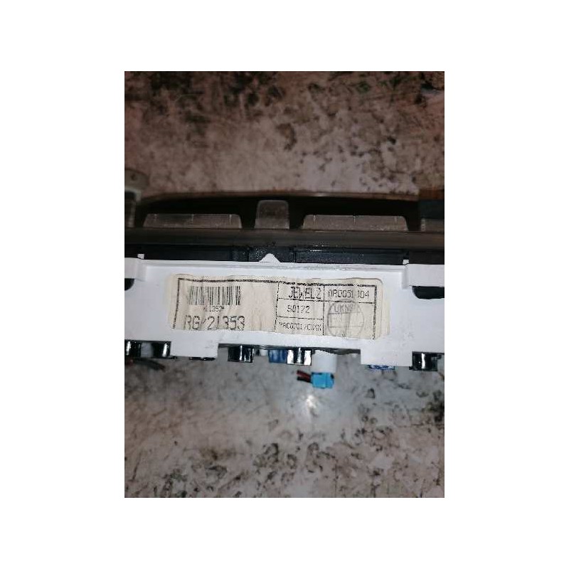 Recambio de cuadro instrumentos para mg serie 25 (rf) 1.6 16v cat referencia OEM IAM AR0051004 YAC000170 2