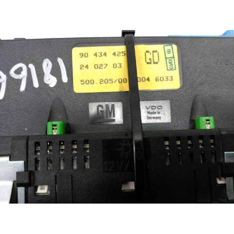 Recambio de pantalla multifuncion para opel astra f berlina california referencia OEM IAM - Rojo 2
