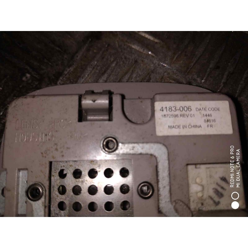 Recambio de luz interior para daf serie xf105.510 fsa 4x2ld space-cab referencia OEM IAM 1872596 - Negro 3