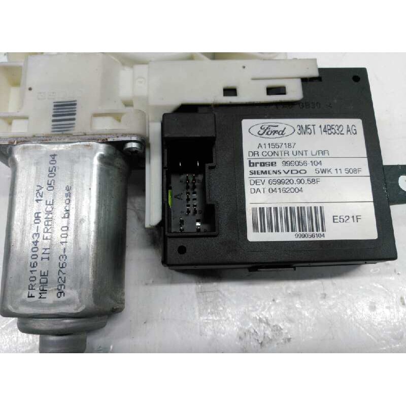 Recambio de motor elevalunas trasero izquierdo para ford focus c-max (cap) connection referencia OEM IAM 3M5T14B532AG - Gris 3