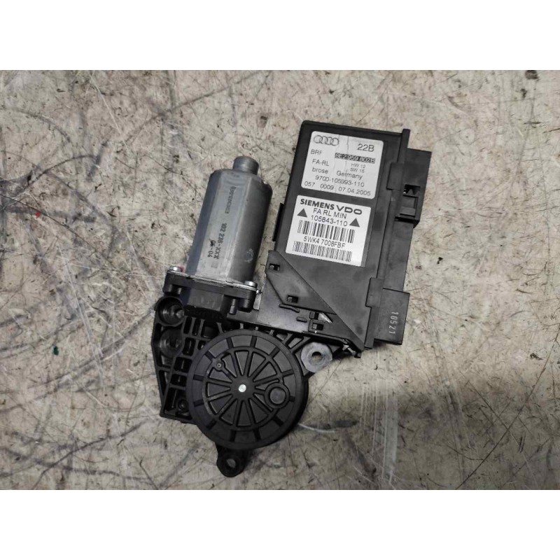 Recambio de motor elevalunas delantero derecho para audi a4 berlina (8e) 1.9 tdi referencia OEM IAM 9700105993110 5WK47008FBF - Gris 3