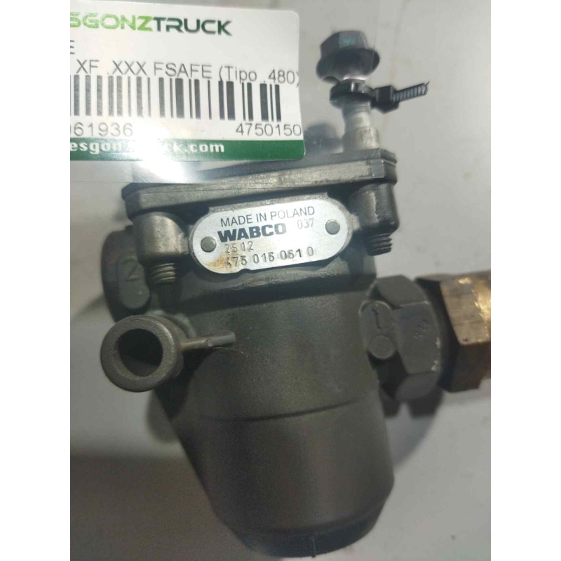 Recambio de valvula aire para daf serie 95 xf .480 fsafe (tipo .480) larga distancia referencia OEM IAM 4750150610 2