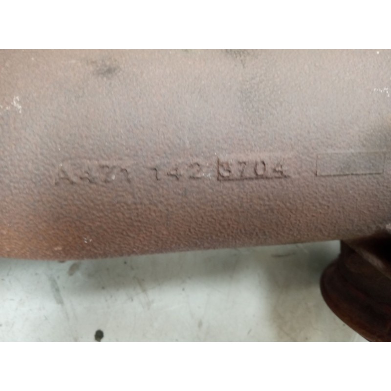Recambio de colector escape para mercedes-benz actros bm 963.420 2-achser 12.8 r6 diesel (om 471) referencia OEM IAM A4711423704 - Blanco 3