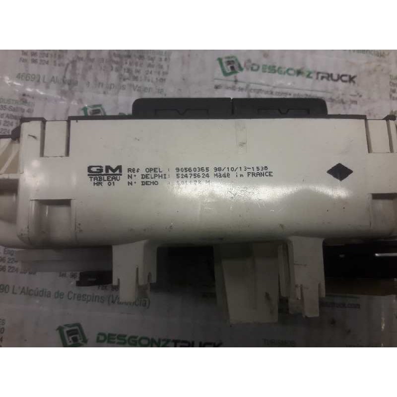 Recambio de mando calefaccion / aire acondicionado para opel astra g berlina club referencia OEM IAM 90560365 52475624 11 PINS 2