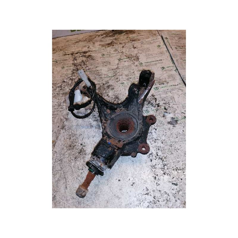 Recambio de mangueta delantera izquierda para peugeot 308 1.6 hdi fap cat (9hz / dv6ted4) referencia OEM IAM - Blanco 2