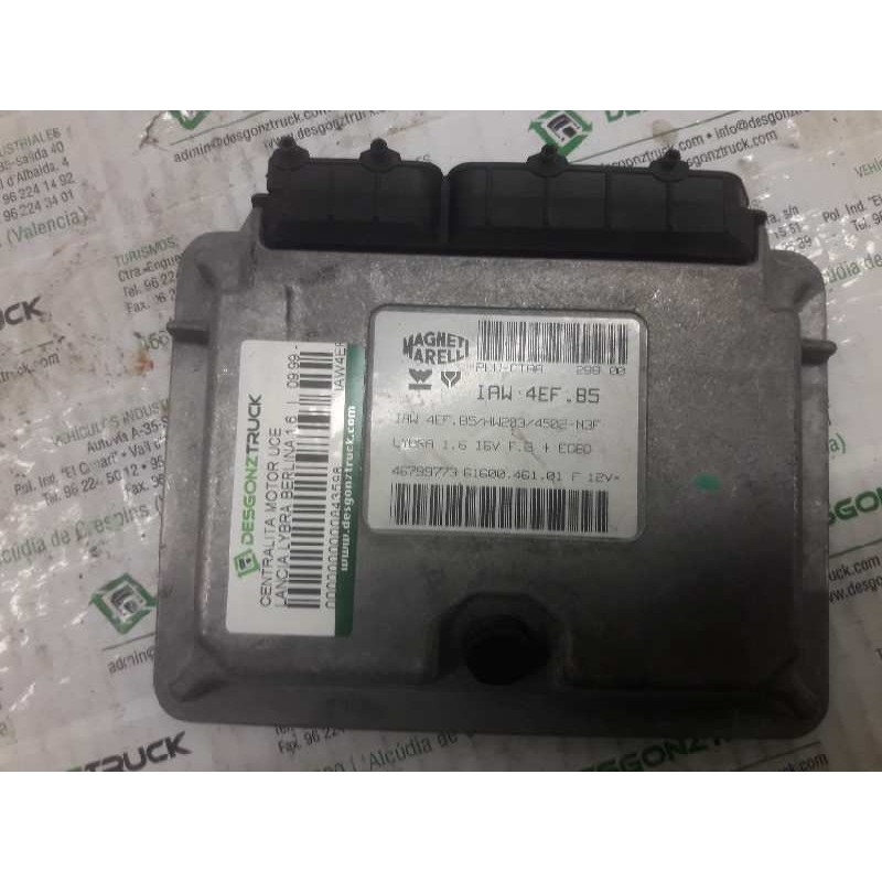 Recambio de centralita motor uce para lancia lybra berlina 1.6 referencia OEM IAM IAW4EFB5 467997736160046101F MAGNETI MARELLI