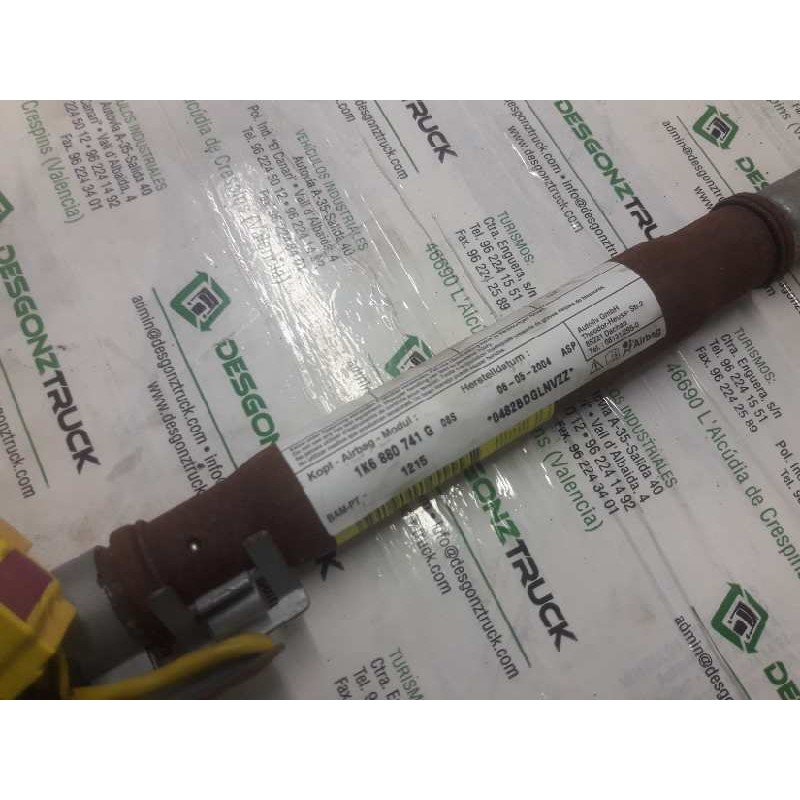 Recambio de airbag cortina delantero izquierdo para volkswagen golf v berlina (1k1) highline referencia OEM IAM 1K6880741G 0482B 3