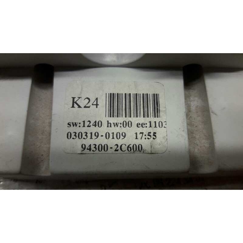 Recambio de conjunto relojes para hyundai coupe (gk) 2.0 fx full referencia OEM IAM 943002C600 - Gris 3