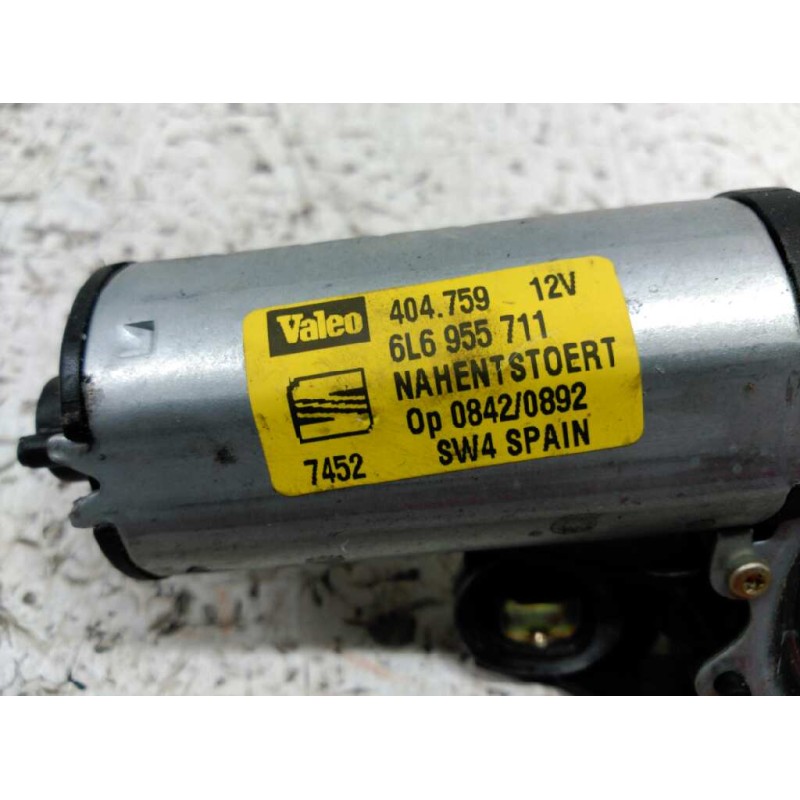Recambio de motor limpia trasero para seat ibiza (6l1) cool referencia OEM IAM 6L6955711 404759 VALEO - Azul 4