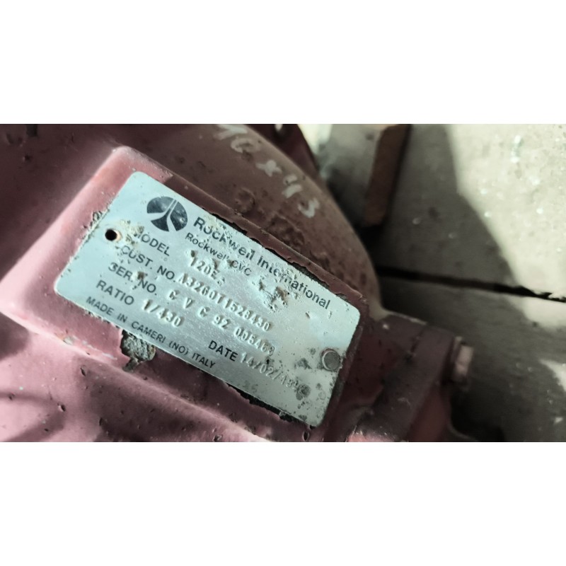 Recambio de grupo para iveco eurocargo 5.9 diesel referencia OEM IAM 120E A32000T1528430 RATIO:1/430/10X43 5