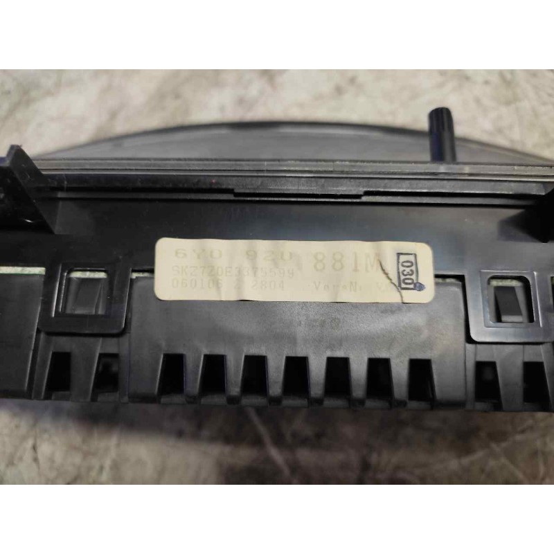 Recambio de cuadro instrumentos para skoda fabia (6y2/6y3) comfort referencia OEM IAM 6Y0920881M - Rojo 2