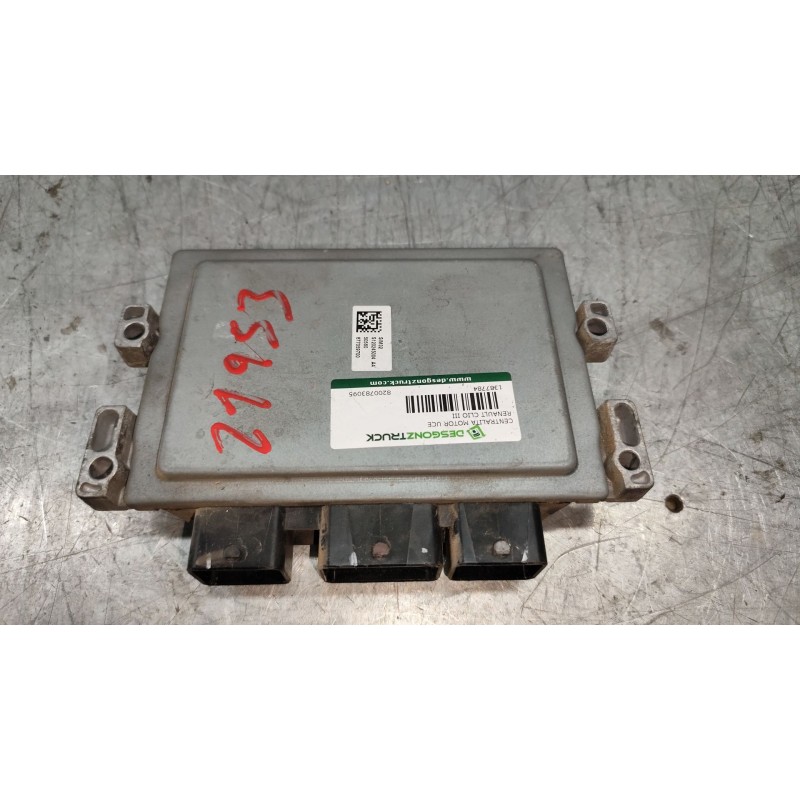 Recambio de centralita motor uce para renault clio iii dynamique referencia OEM IAM 8200783095  8200700600 - Rojo 2