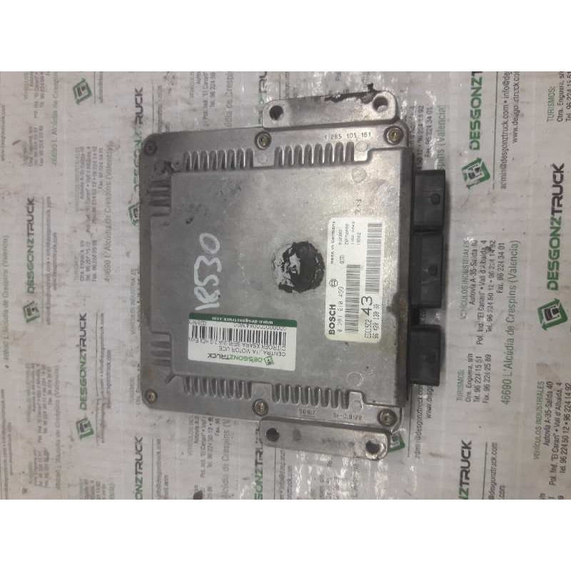 Recambio de centralita motor uce para citroën xsara berlina 2.0 hdi exclusive (66kw) referencia OEM IAM 0281010499 9642013080 28