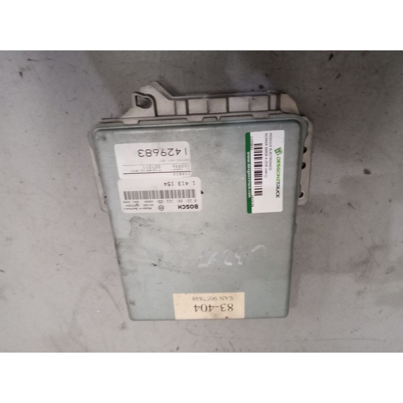 Recambio de modulo electronico para scania serie 4 (p/r 144 l) 14.2 diesel referencia OEM IAM 1413154 1429683 0281001322 - Blanco