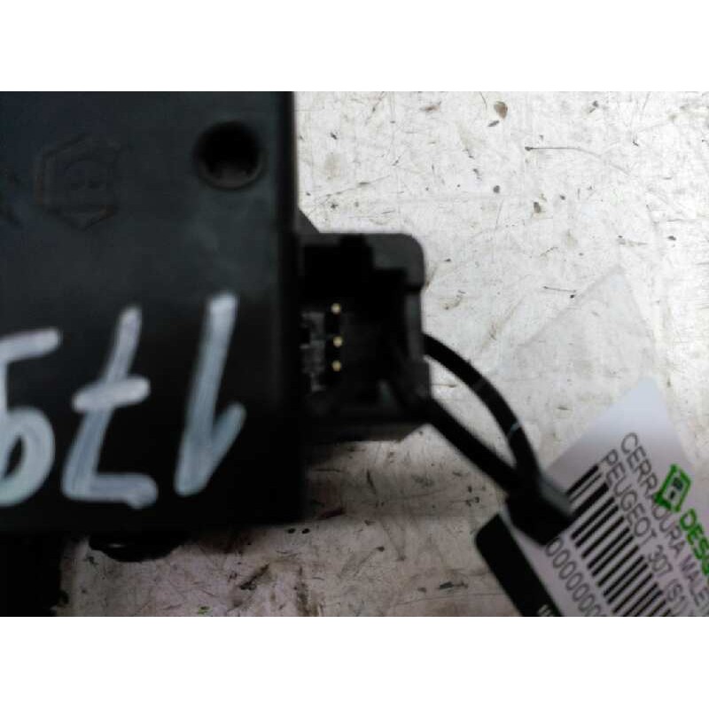 Recambio de cerradura maletero / porton para peugeot 307 (s1) xr clim plus referencia OEM IAM 9652301980 - Blanco 2