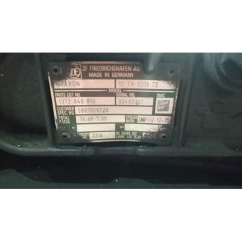 DESPIECE CAJA CAMBIOS 12TX2211TD 1372040016 5801900221