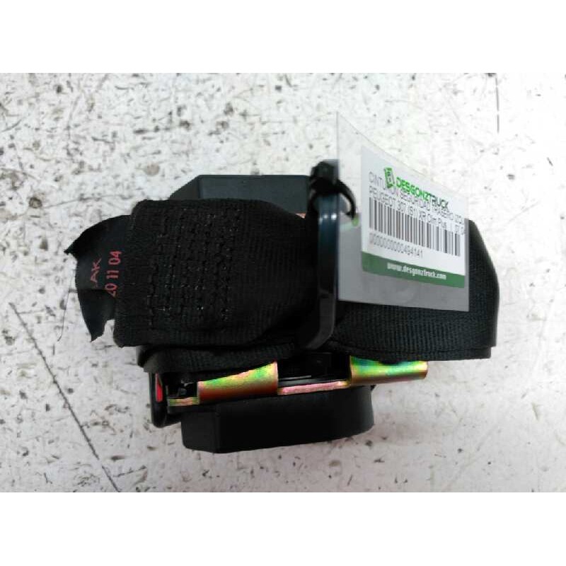 Recambio de cinturon seguridad trasero izquierdo para peugeot 307 (s1) xr clim plus referencia OEM IAM - Blanco 2