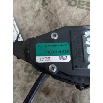 Recambio de pedal acelerador para renault mascott fg 120. 35/55/65 cabina individual referencia OEM IAM 7700314525  