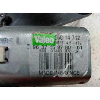 Recambio de motor limpia trasero para peugeot 307 (s1) xr clim plus referencia OEM IAM 9637158780 VALEO 