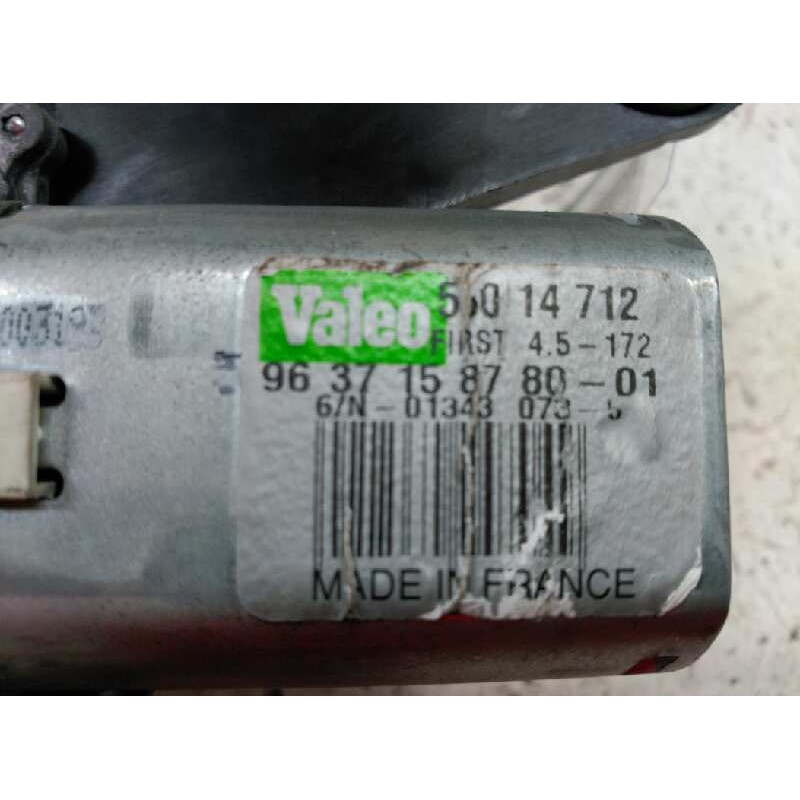 Recambio de motor limpia trasero para peugeot 307 (s1) xr clim plus referencia OEM IAM 9637158780 VALEO - Blanco 2