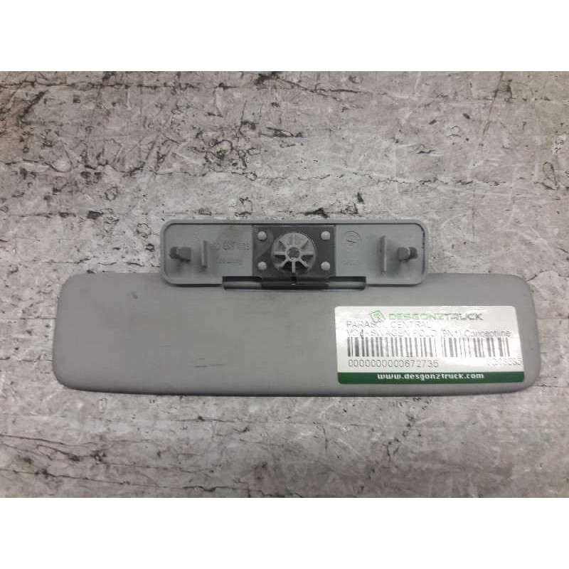 Recambio de parasol central para volkswagen polo (9n1) conceptline referencia OEM IAM 6Q0858555  