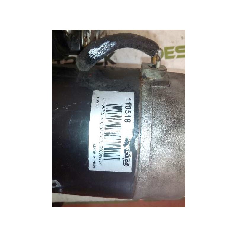 Recambio de motor arranque para iveco eurocargo chasis  (typ 130 e 18) larga distancia referencia OEM IAM 110518 95705541045241 - Blanco