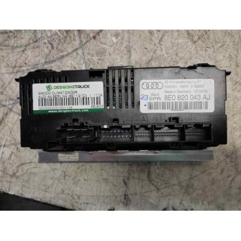 Recambio de mando climatizador para audi a4 berlina (8e) 1.9 tdi referencia OEM IAM 8E0820043AJ  