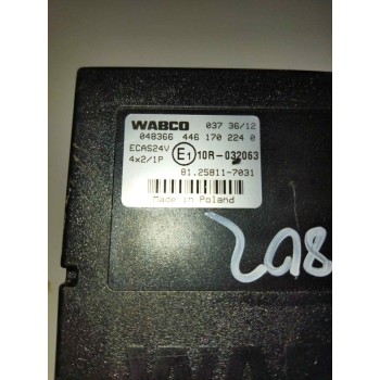 Recambio de modulo electronico para man tgx 18.xxx 12.4 diesel referencia OEM IAM 81258117031 4461702240 CENTRALITA ECAS