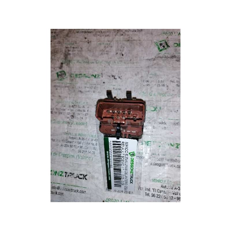 Recambio de mando elevalunas delantero izquierdo para renault scenic ii referencia OEM IAM  10 PINS 2