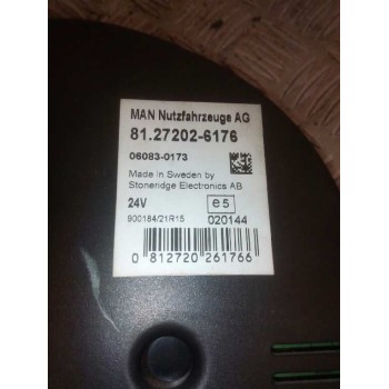 Recambio de cuadro instrumentos para man tg - a 18.xxx fg / bb   (e3/e4) l referencia OEM IAM 81272026176  