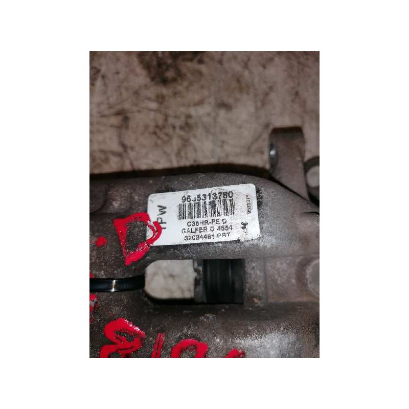 Recambio de pinza freno trasera derecha para peugeot 307 (s1) xr referencia OEM IAM 9635313780 - Rojo 2