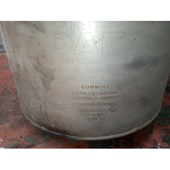 Recambio de catalizador para daf cf 65 referencia OEM IAM 1409859  APUC607
