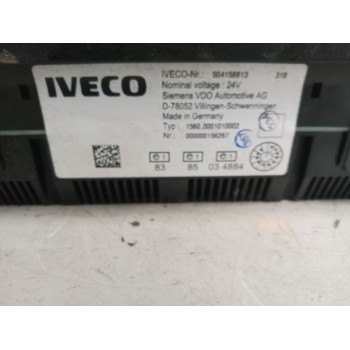 Recambio de cuadro instrumentos para iveco eurocargo referencia OEM IAM 504158813  