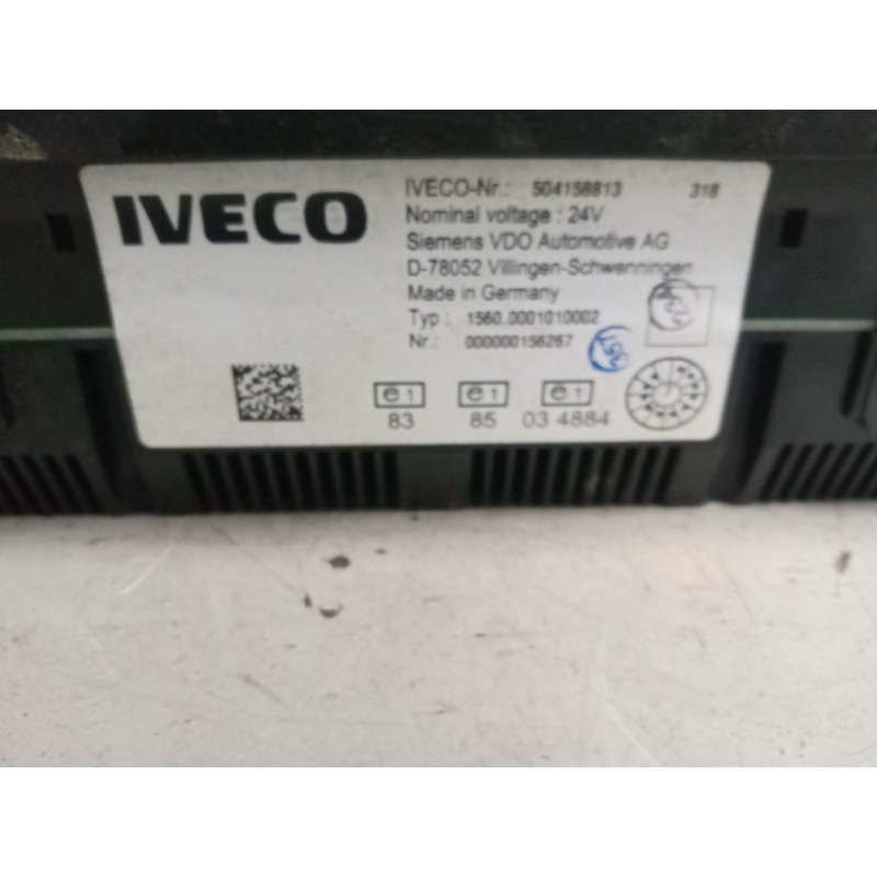 Recambio de cuadro instrumentos para iveco eurocargo referencia OEM IAM 504158813 - Blanco 3