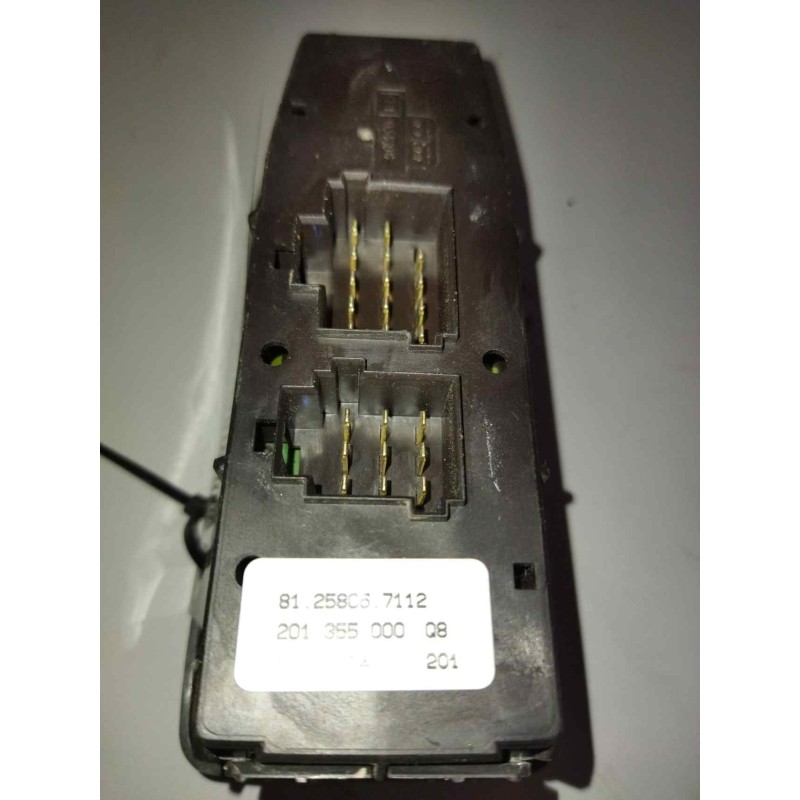 Recambio de mando elevalunas delantero derecho para man tgx 18.480 12.4 diesel referencia OEM IAM 81258067112 - Azul 3