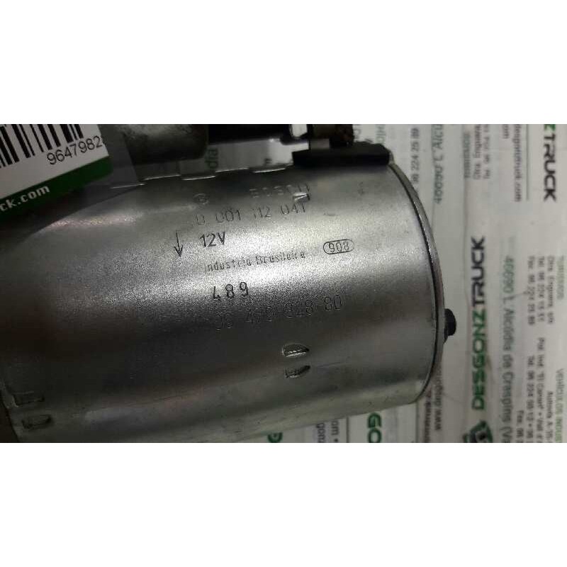 Recambio de motor arranque para peugeot 206 berlina xt referencia OEM IAM 9647982880 9 DIENTES 3