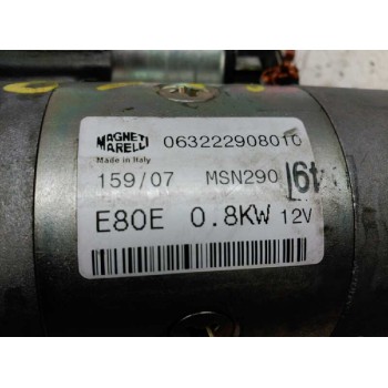 Recambio de motor arranque para seat ibiza disco referencia OEM IAM 063222908010 MAGNETI MARELLI 9 DIENTES