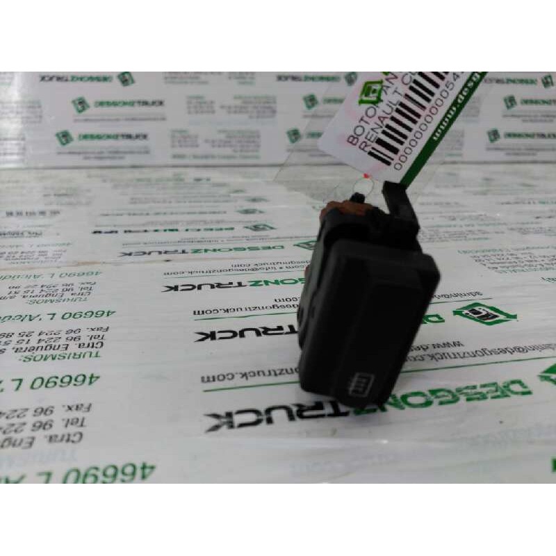 Recambio de boton antivaho para renault clio ii fase ii (b/cb0) authentique referencia OEM IAM 26488 - Azul 3