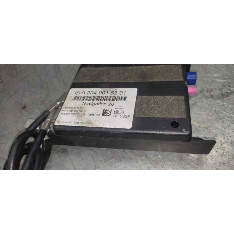 Recambio de modulo electronico para mercedes-benz clase cls (w218) 2.1 cdi cat referencia OEM IAM A2049018201 NAVIGATION 20 2