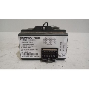 Recambio de modulo electronico para scania r i r 580 referencia OEM IAM 1729858  CONVERTIDO 24V/12V