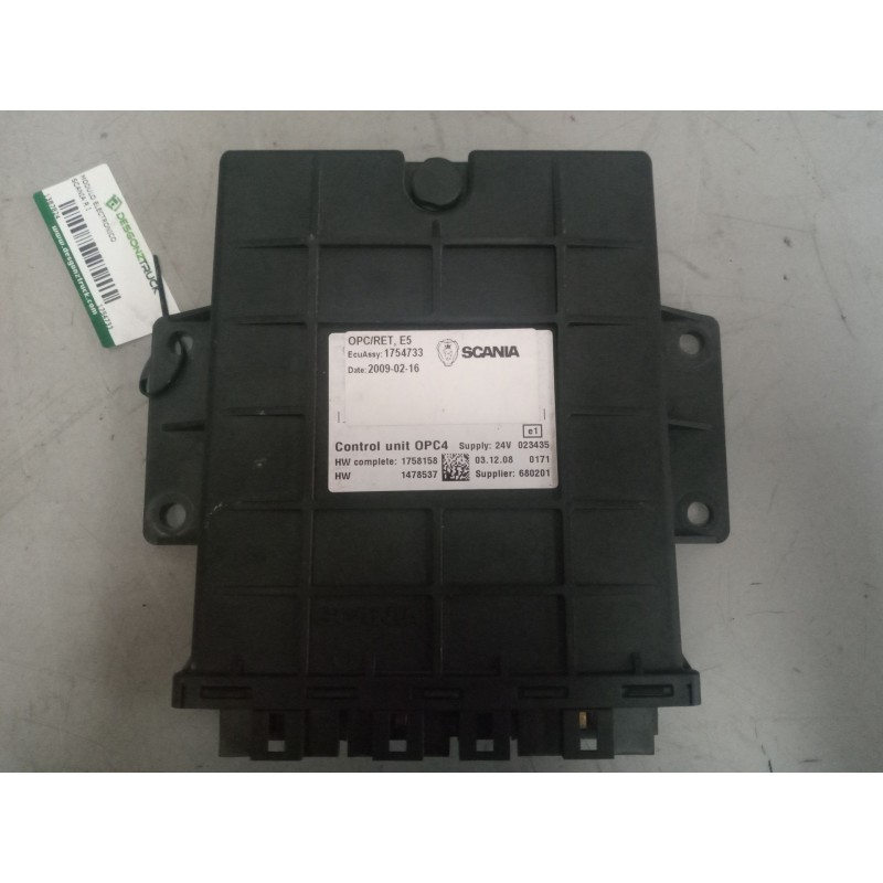Recambio de modulo electronico para scania r i r 580 referencia OEM IAM 1754733 CENTRALITA OPC4 